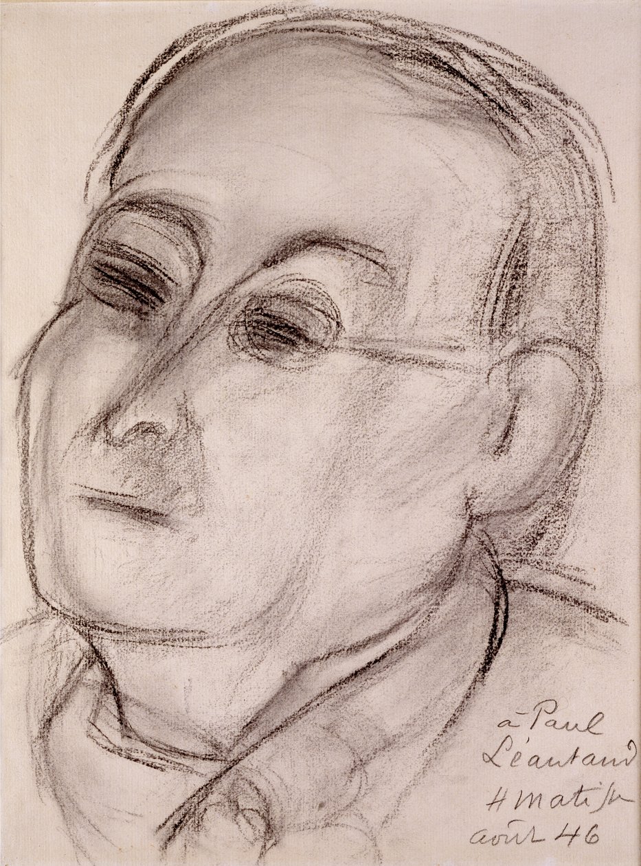 Portrait of Paul Leautaud by Henri Matisse