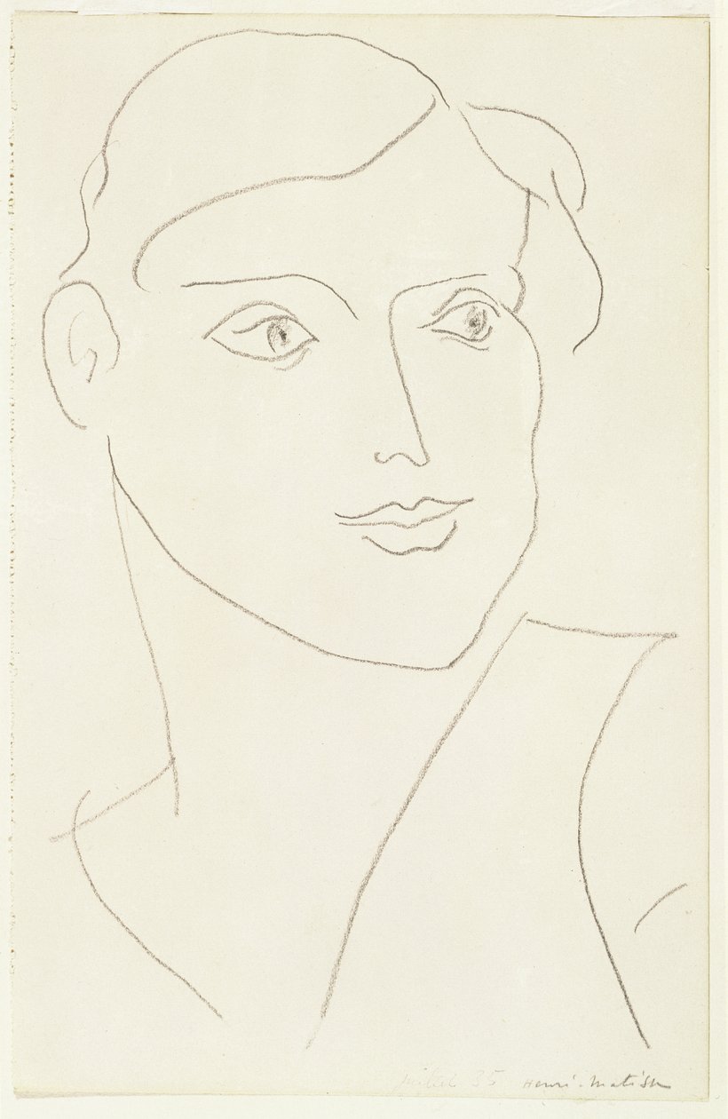Portrait of a Woman by Henri Matisse