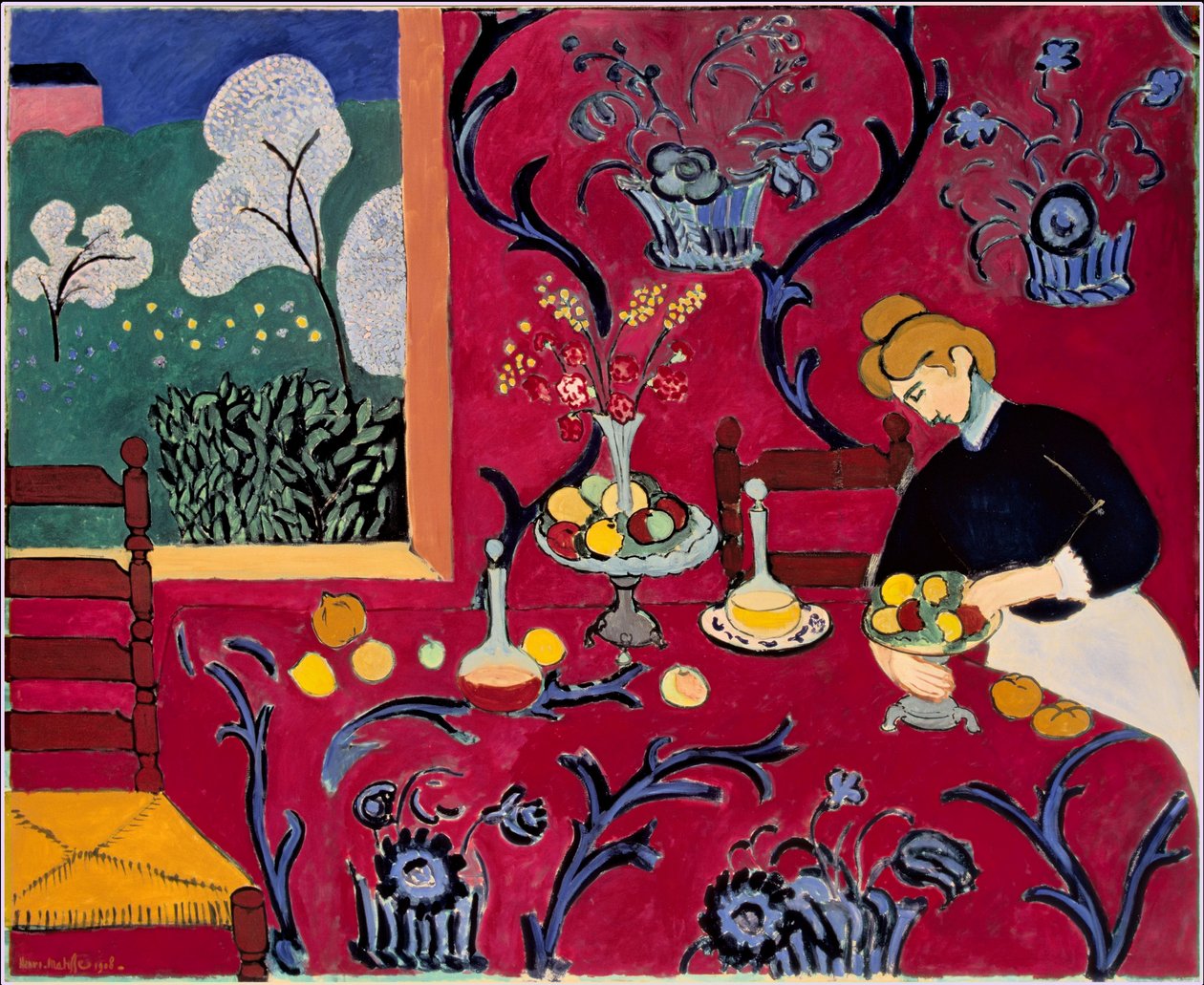 Red Room (Harmony in Red) by Henri Matisse