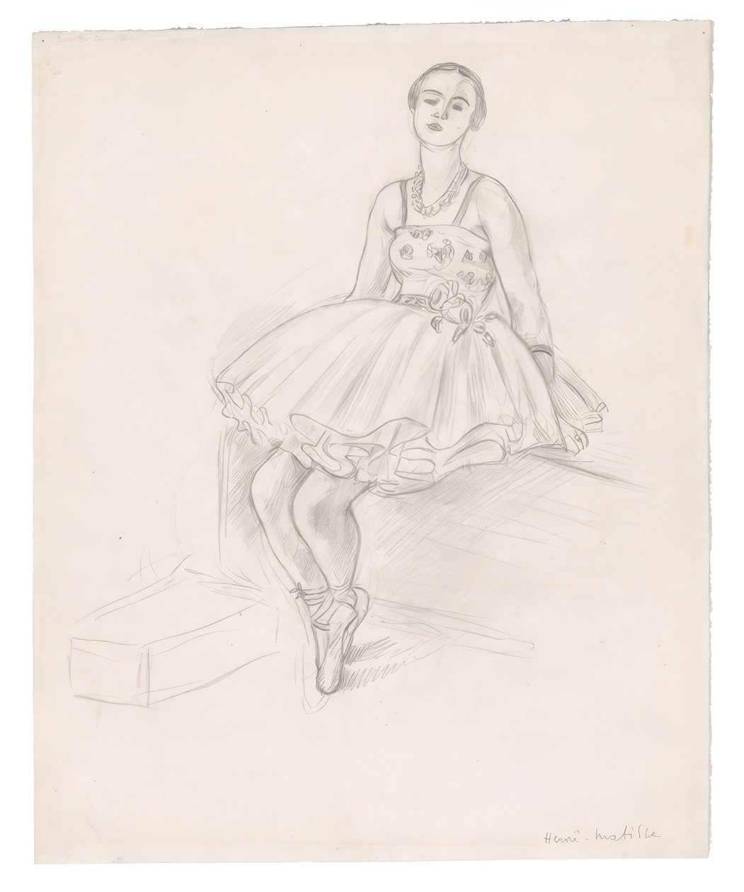 Seated Dancer by Henri Matisse