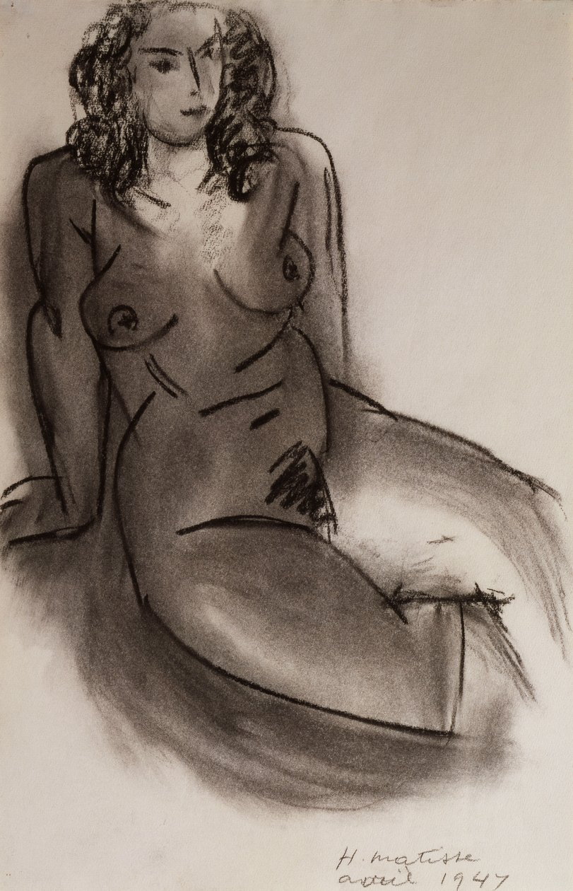 Seated Nude Woman by Henri Matisse