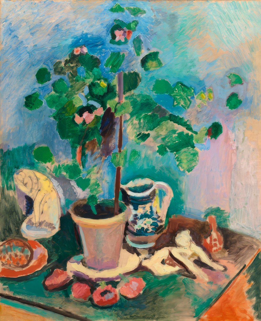 Still Life with Geranium by Henri Matisse