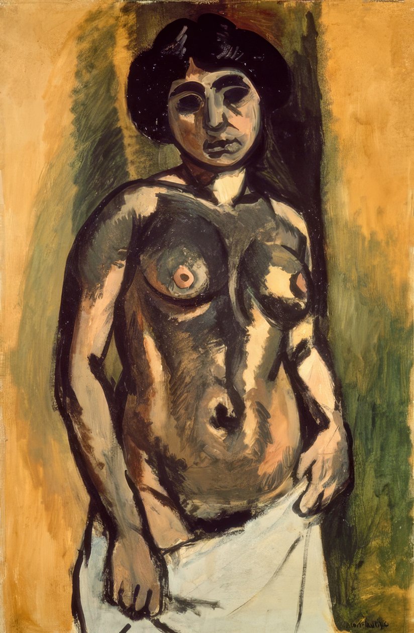 Study for Gold-Black Nude by Henri Matisse