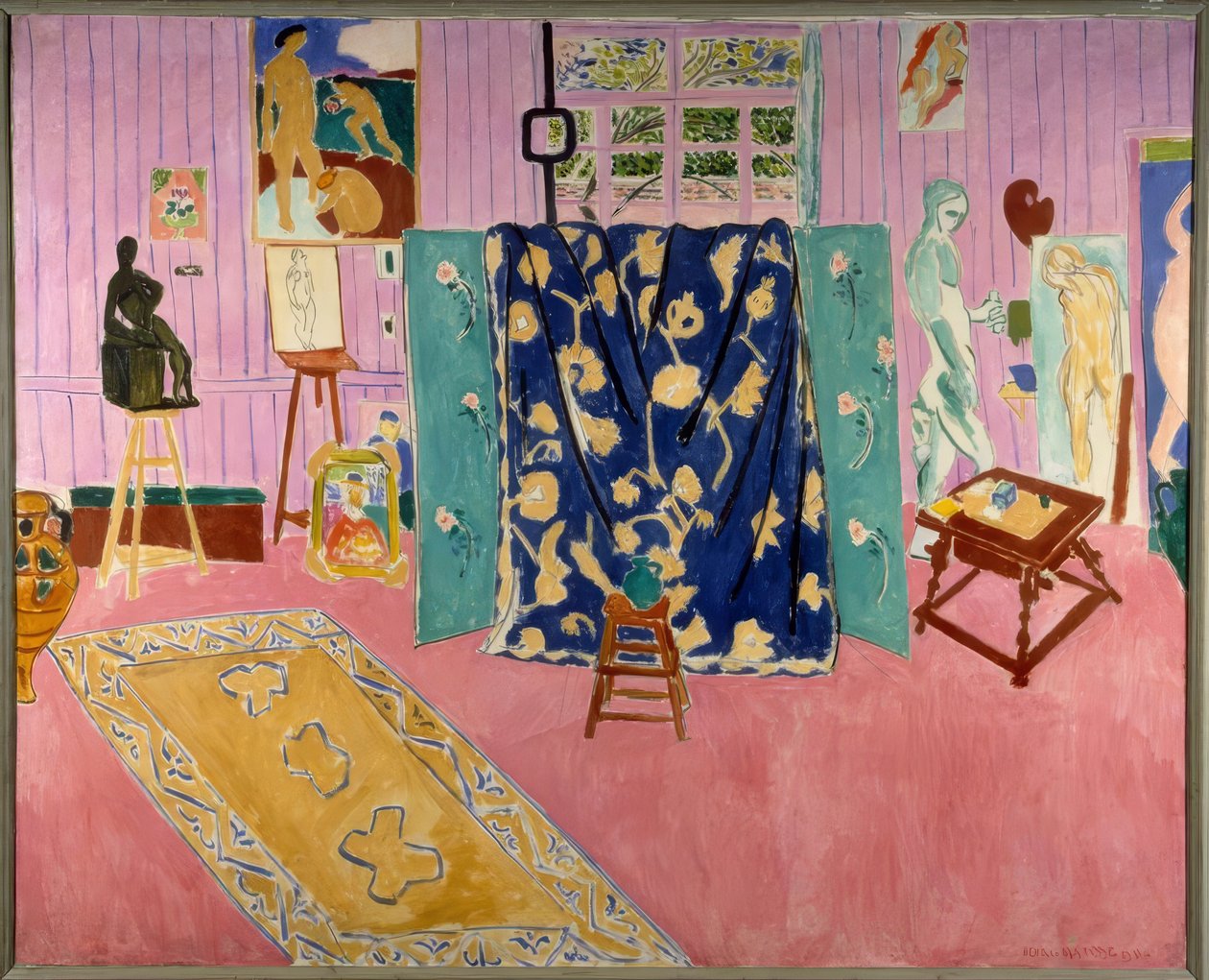 Studio of the Artist by Henri Matisse