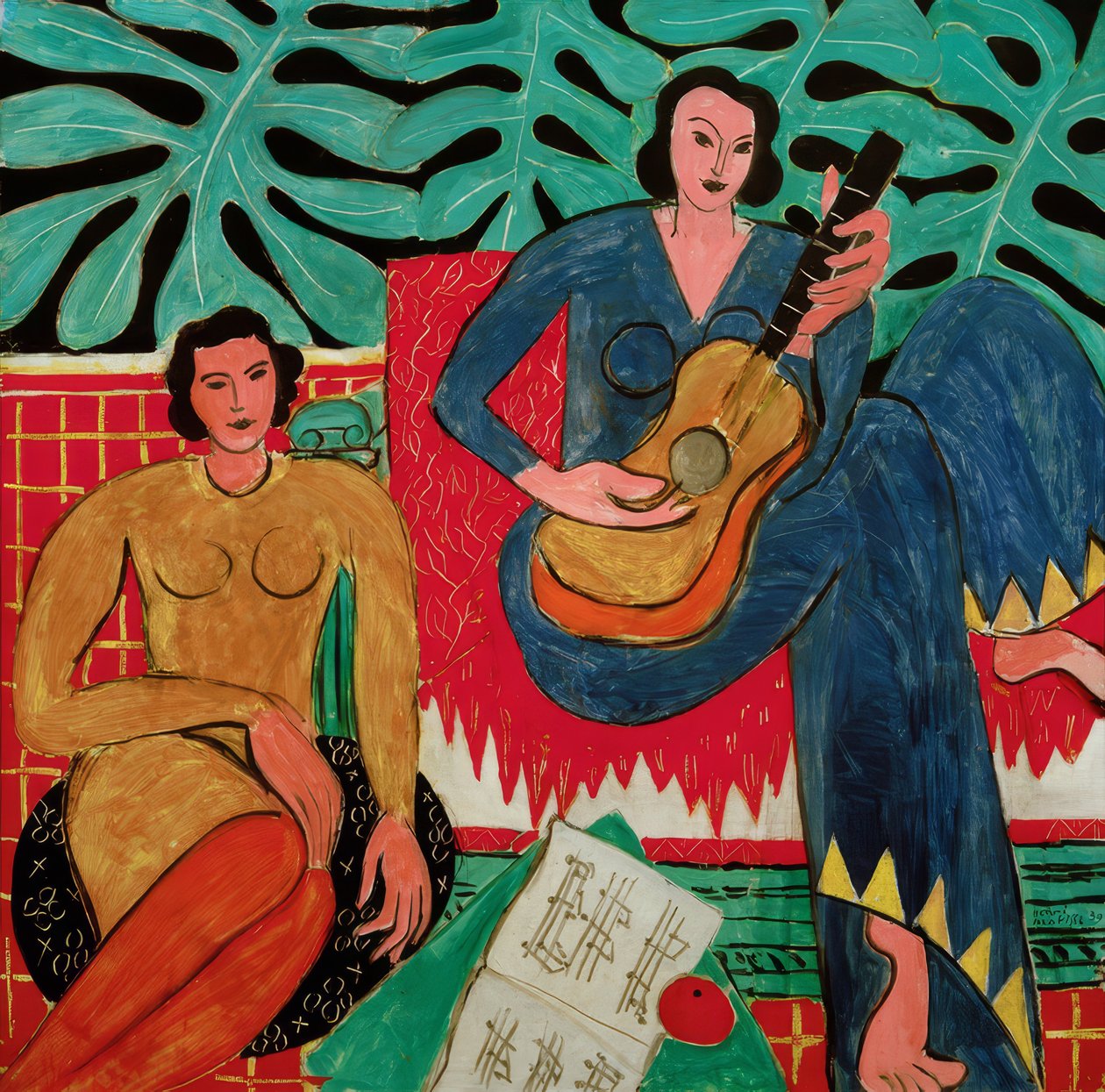 The Music by Henri Matisse