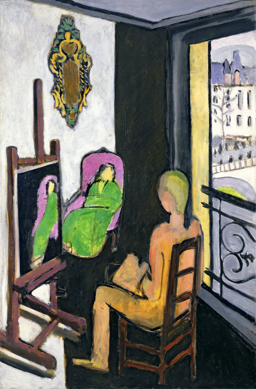 The Painter and His Model by Henri Matisse