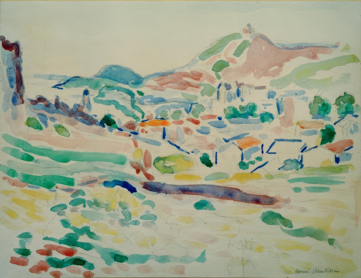 View of Collioure (Village) by Henri Matisse