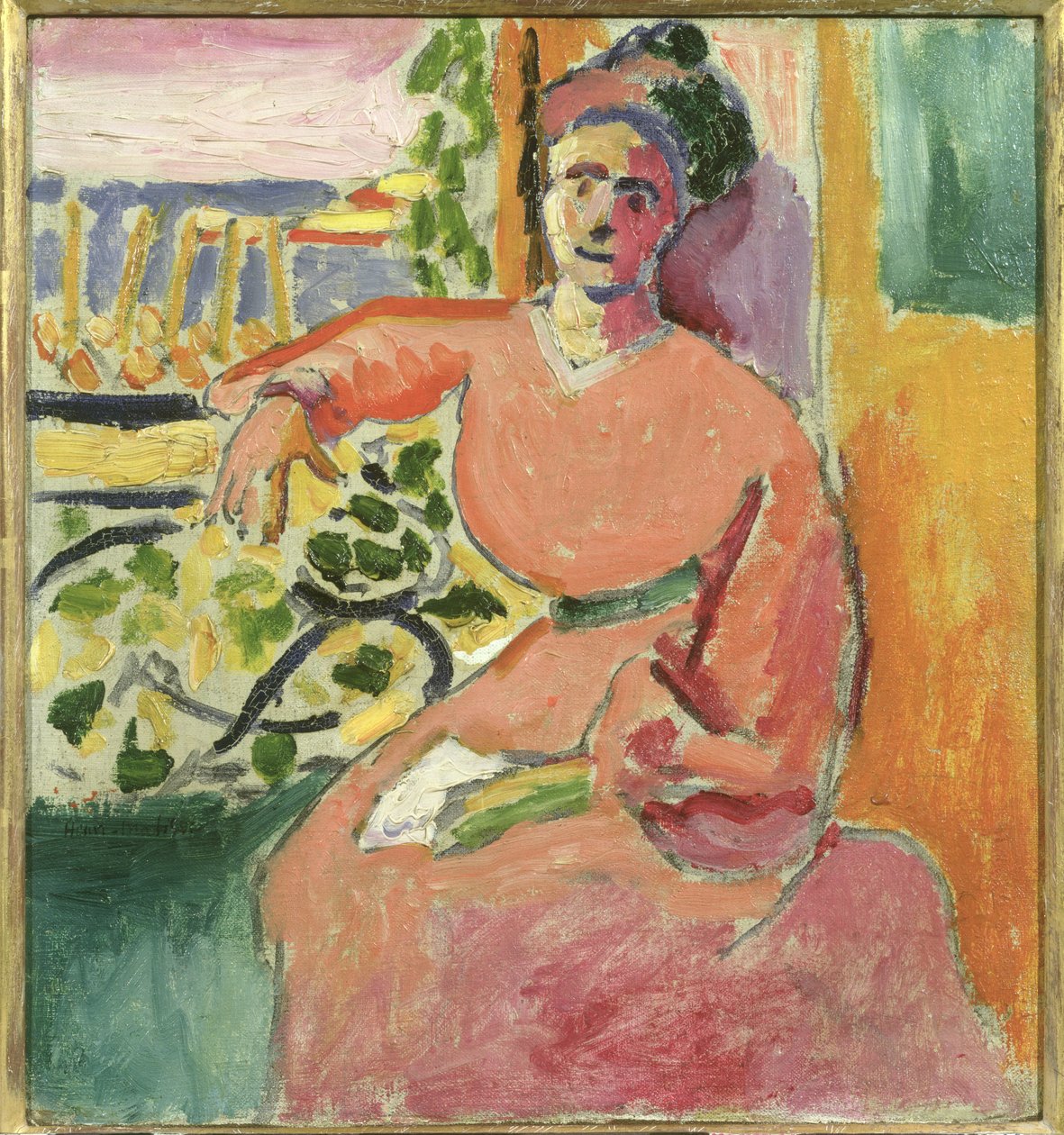 Woman at the Window by Henri Matisse