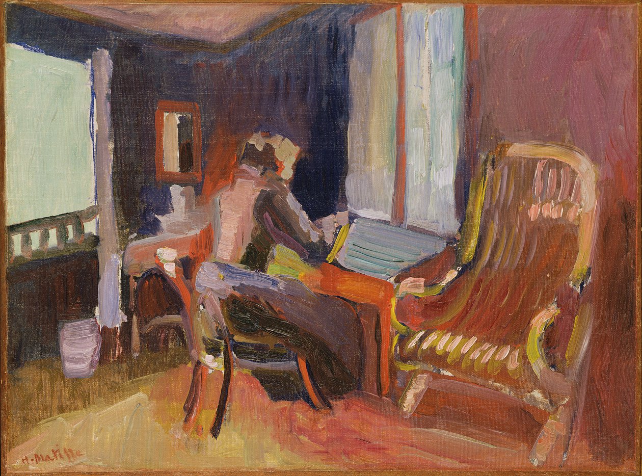 Woman in an Interior by Henri Matisse
