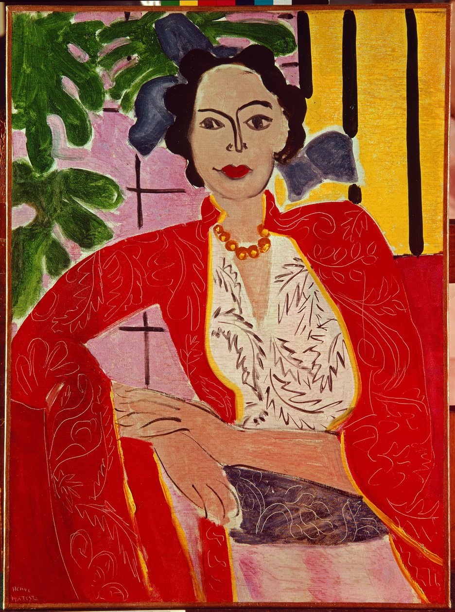 Woman with a Pearl Necklace by Henri Matisse