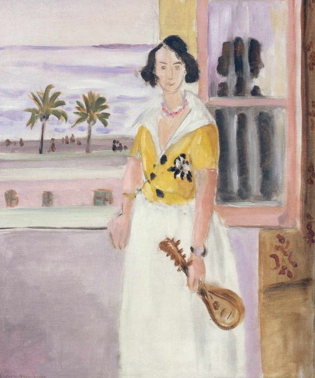 Woman with Mandolin by Henri Matisse