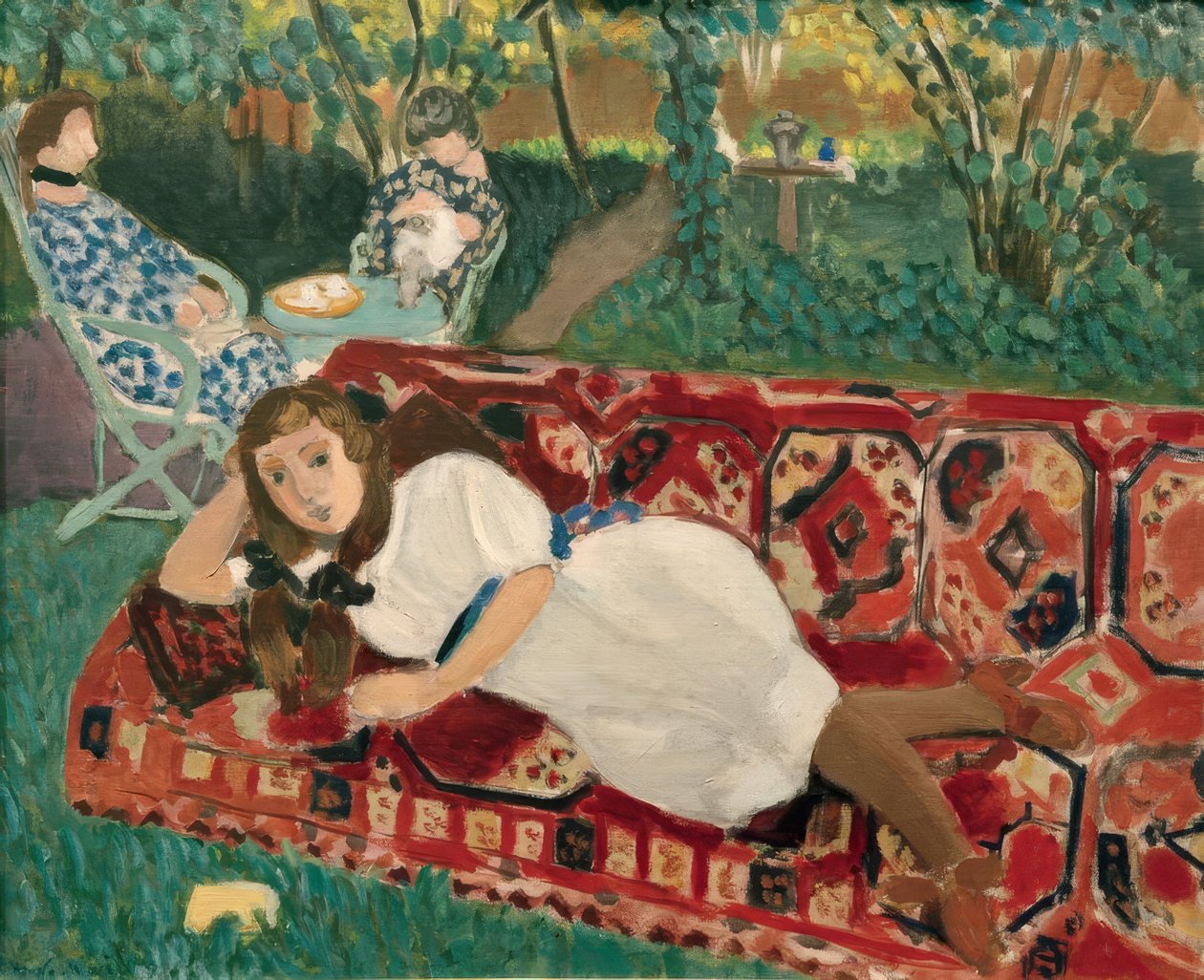 Young Girls in the Garden by Henri Matisse