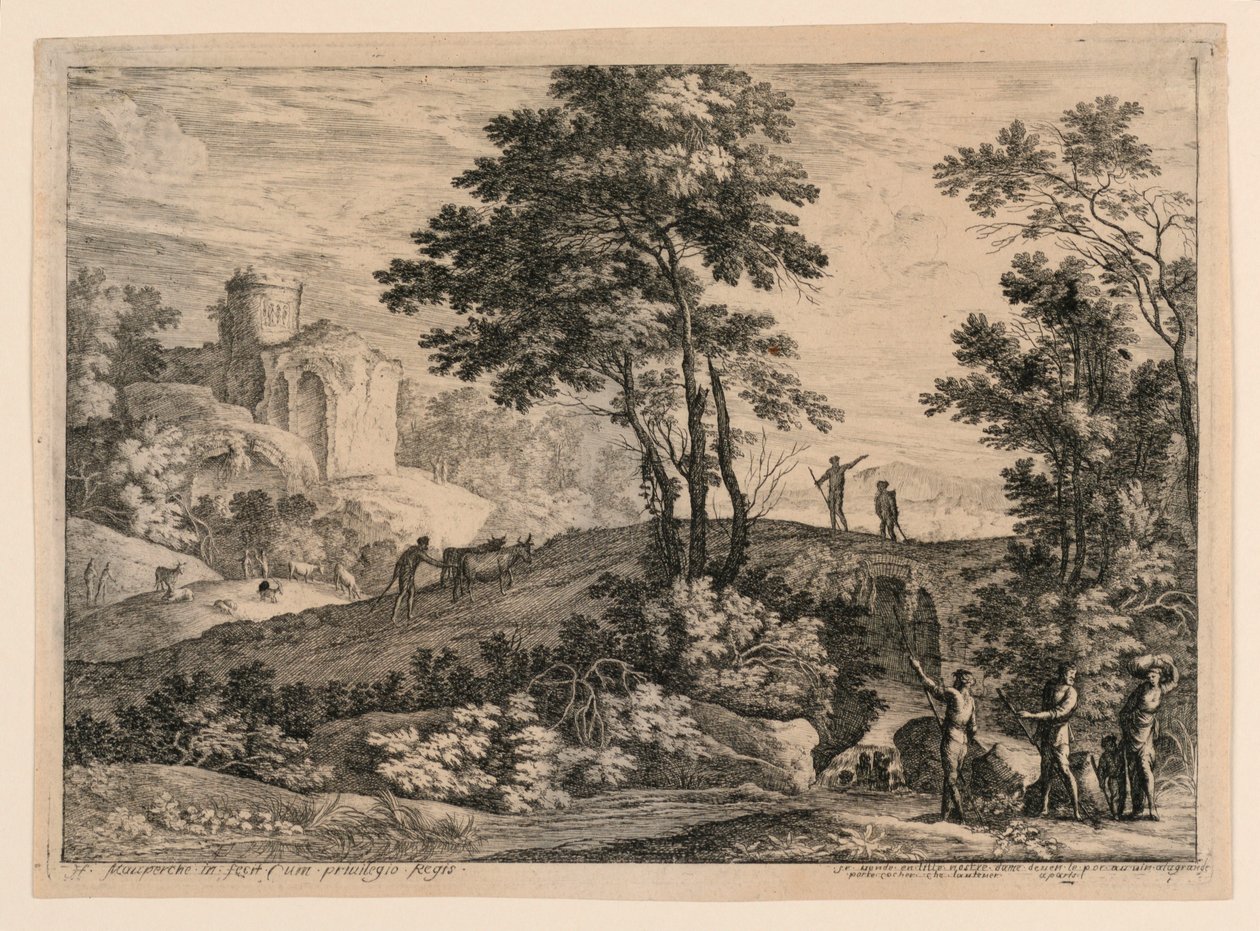 The Bridge Under the High Road by Henri Mauperche