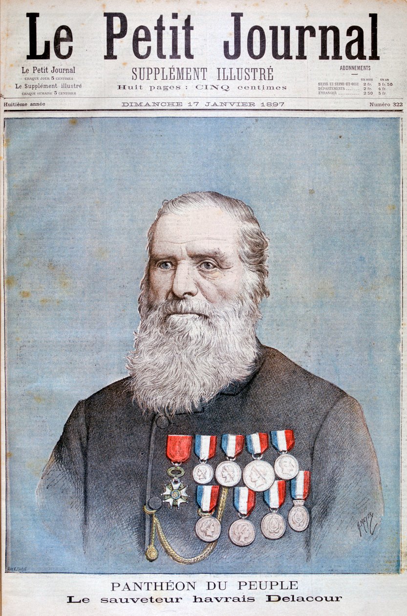 A Recipient of the Legion of Honour, 1897 by Henri Meyer
