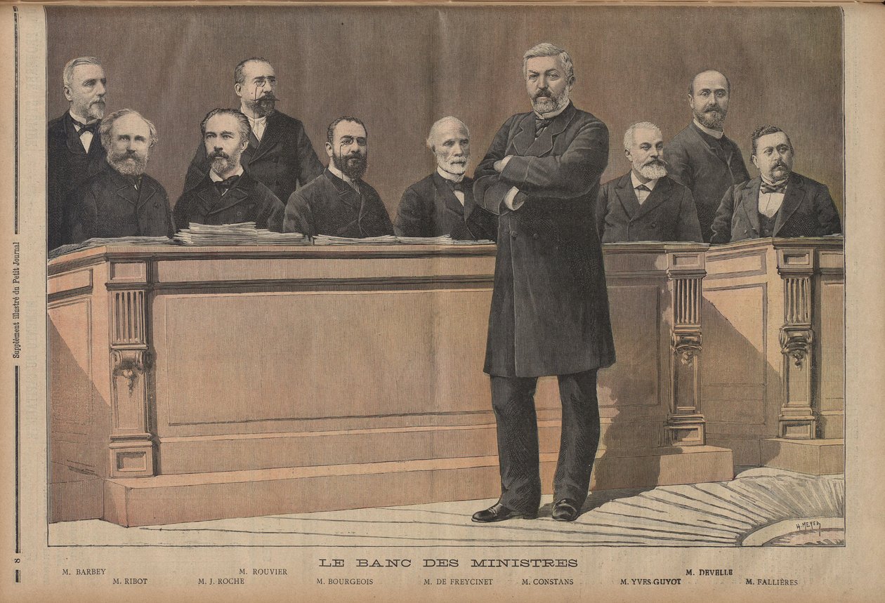 Government of Charles de Freycinet (4) by Henri Meyer