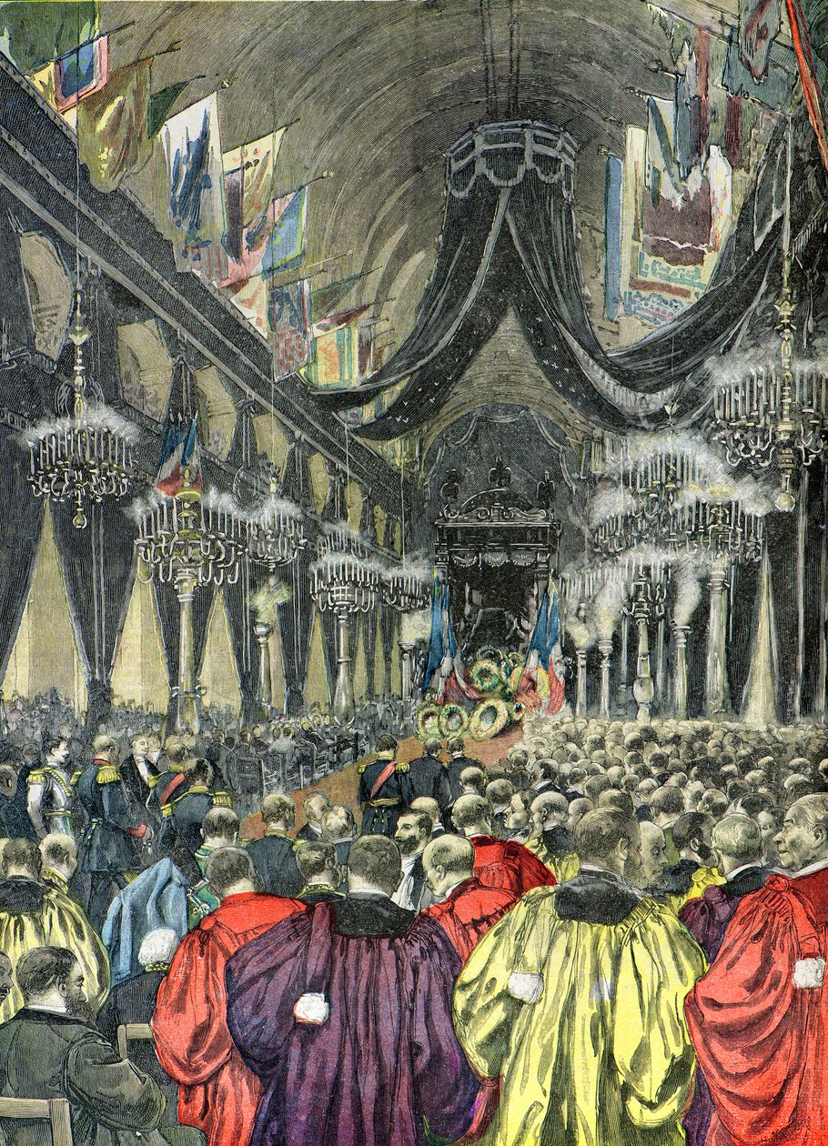 The Funeral of Marshal Mac Mahon by Henri Meyer