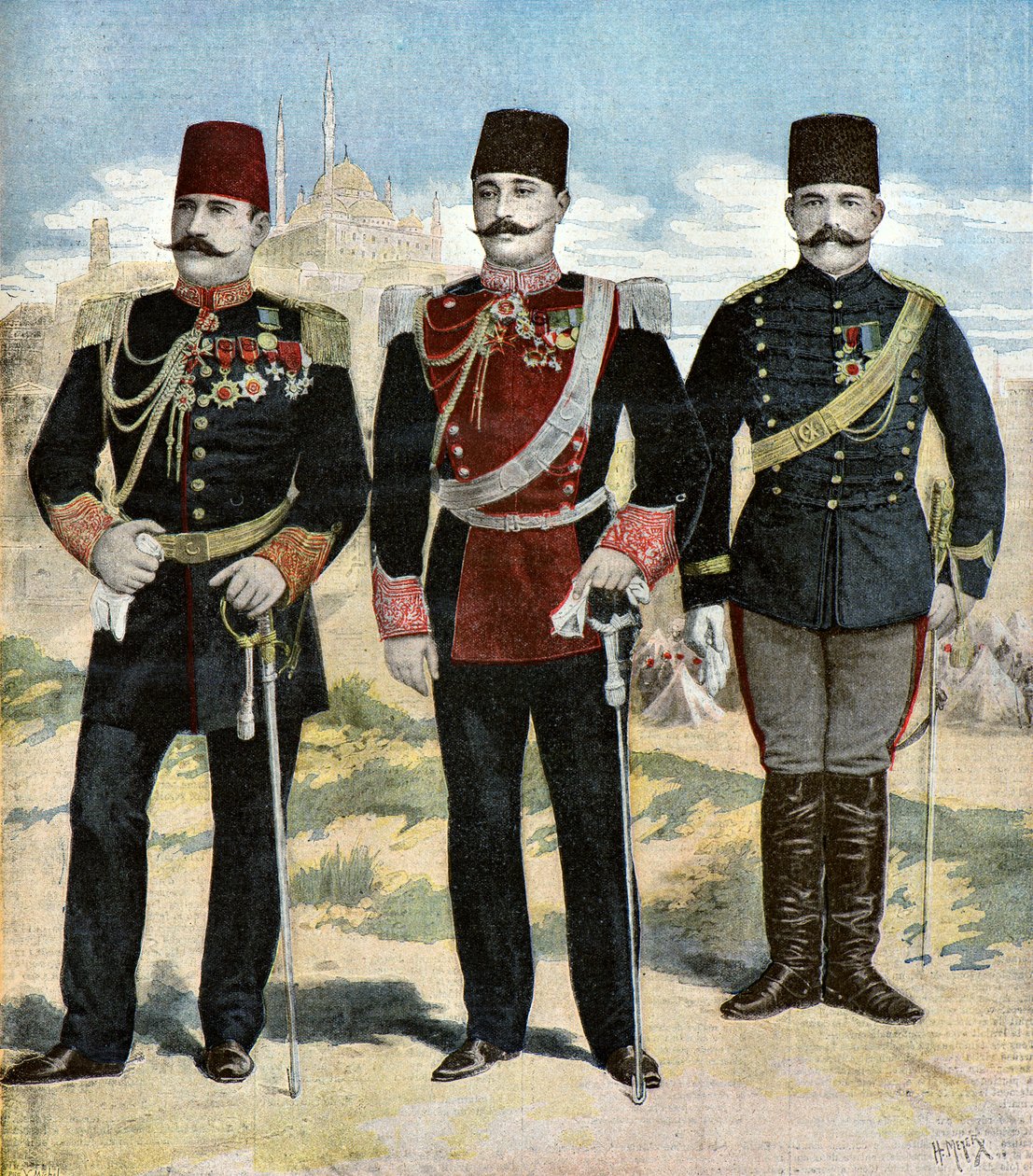 Officer of the Ottoman Army by Henri Meyer