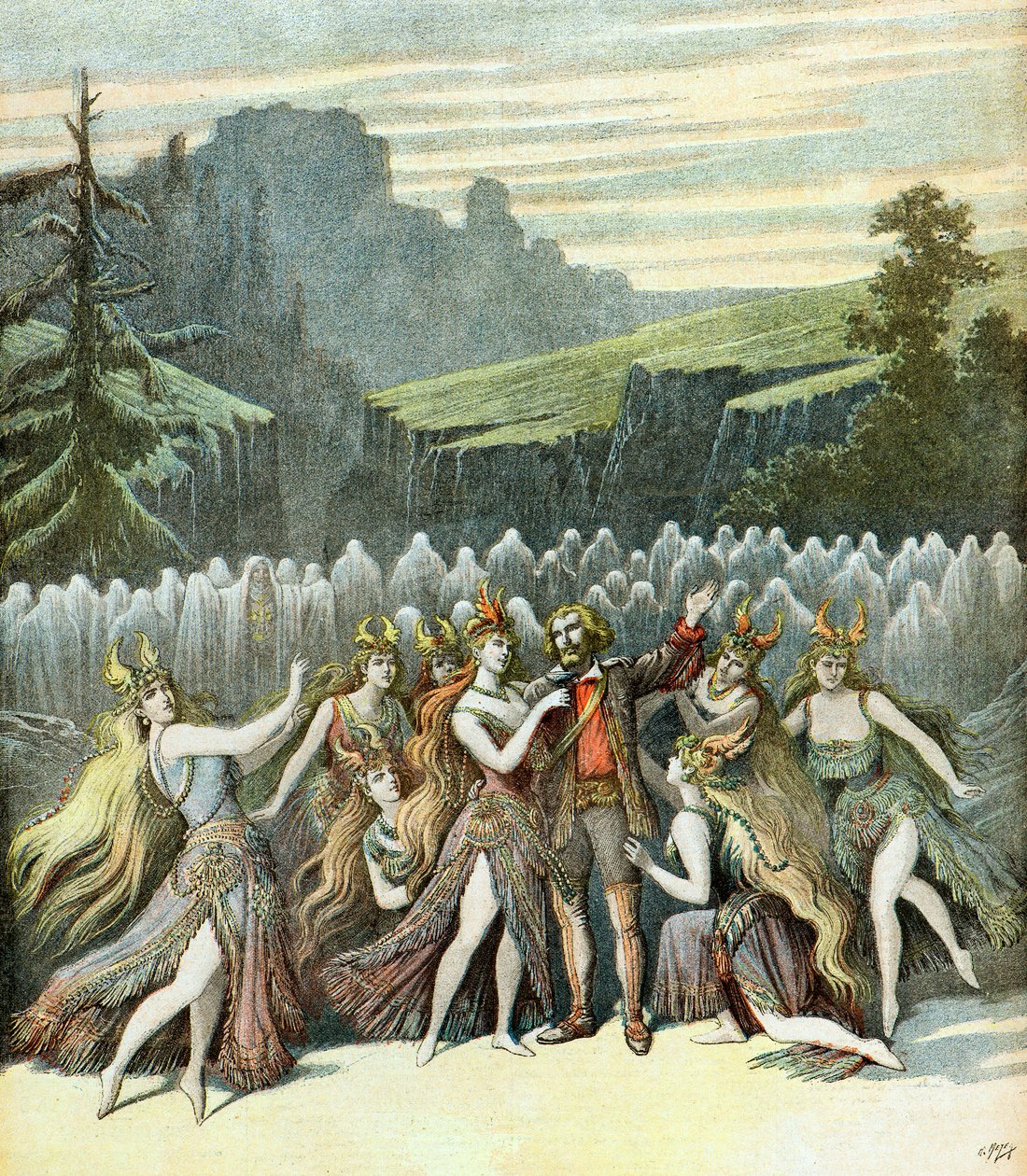 Representation of the Comic Opera 