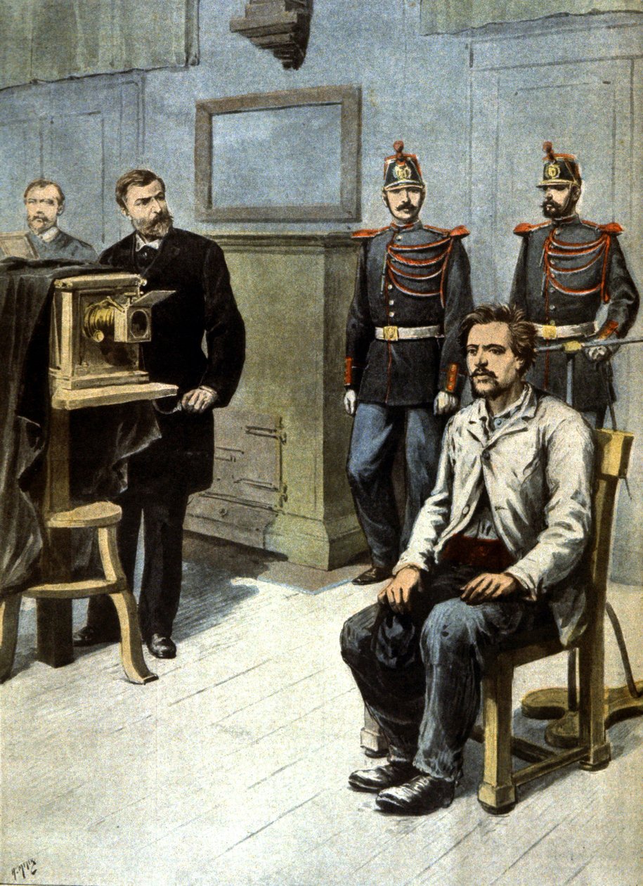 The Beginning of Anthropometric Photography, c.1895 by Henri Meyer