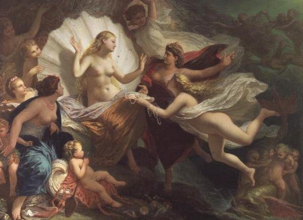 The Birth of Venus by Henri Pierre Picou