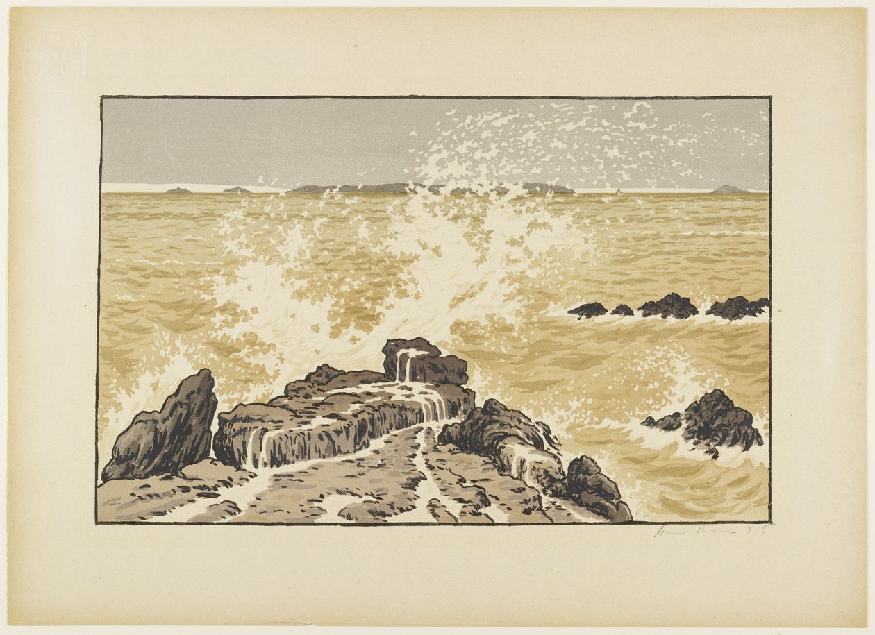The Wave by Henri Rivière