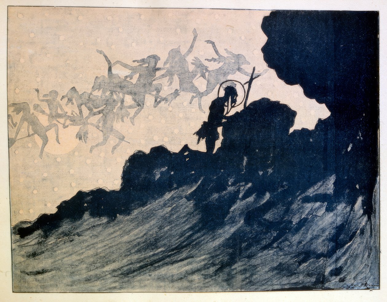 The Temptations of Saint Anthony by Henri Rivière