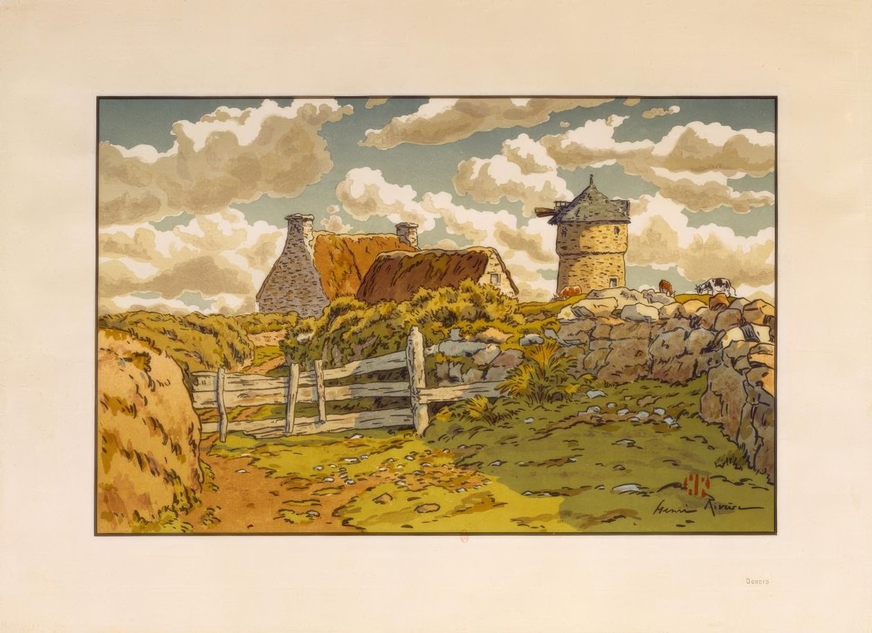 The Old Mill at Loguivy by Henri Rivière