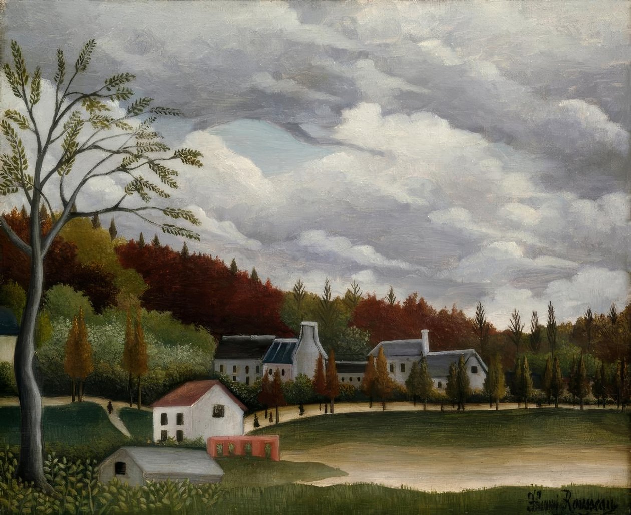 The Bièvre near Gentilly by Henri Rousseau