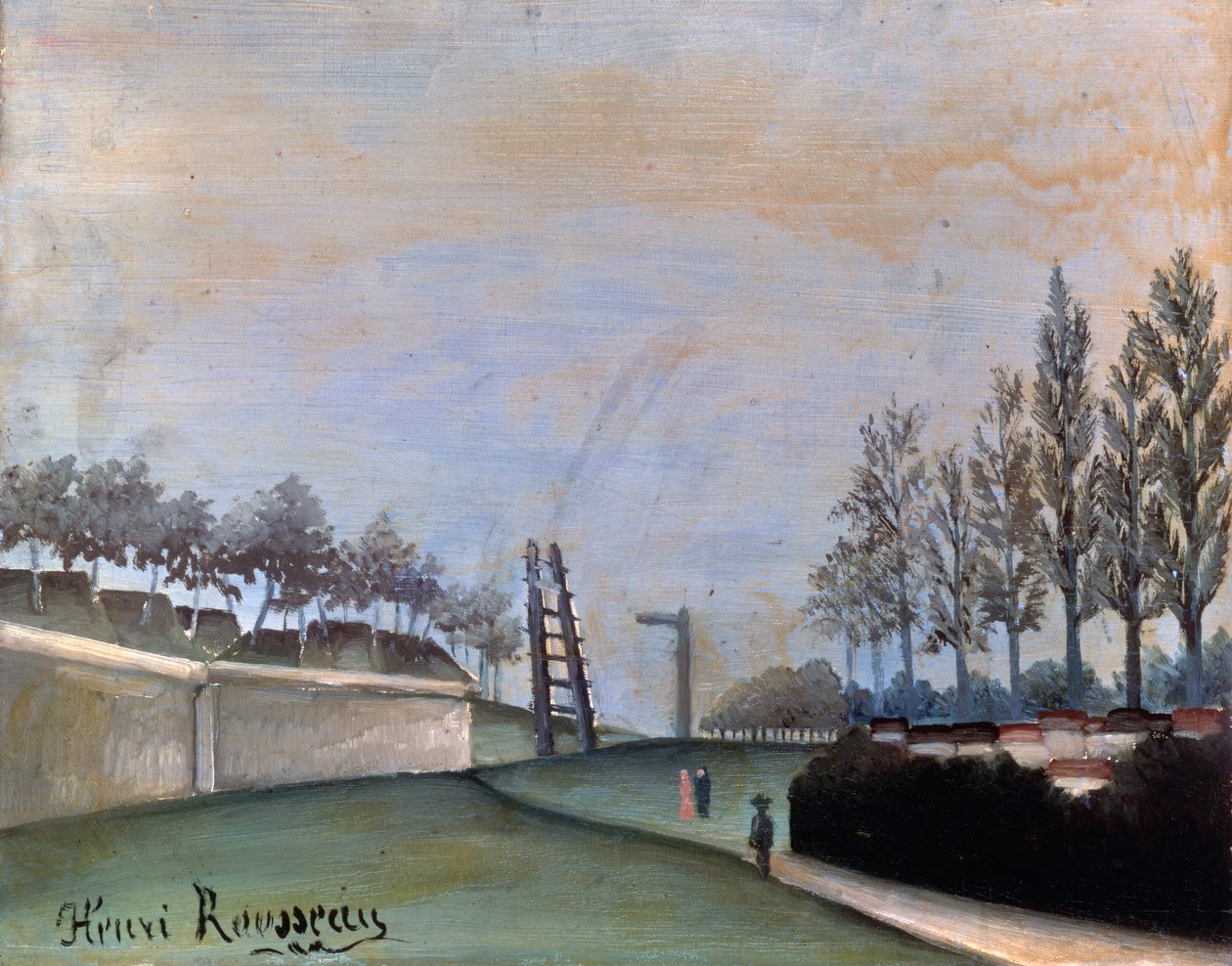 View of Vanves, 1909 by Henri Rousseau