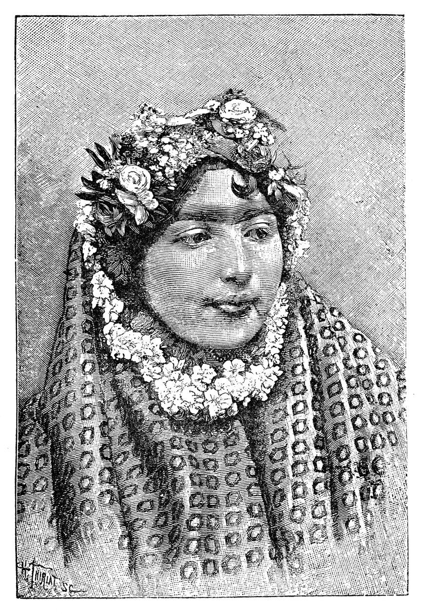 A Noble Persian Lady by Henri Thiriat