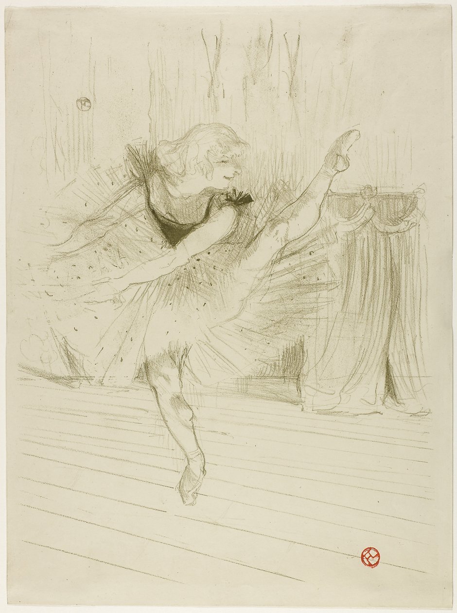 Miss Ida Heath, English Dancer by Henri de Toulouse Lautrec