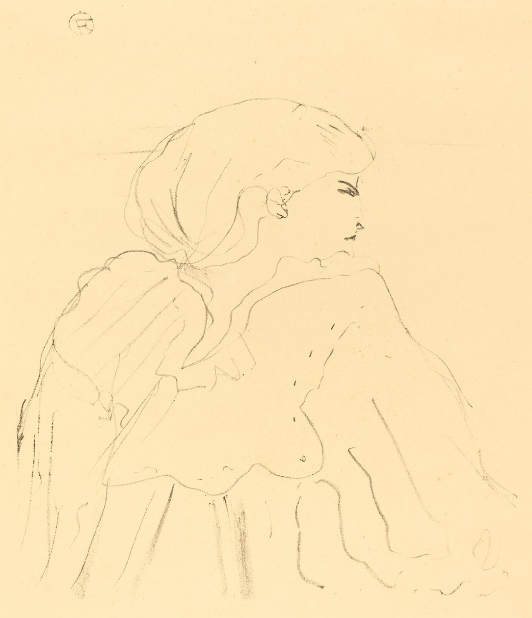 Cassive by Henri de Toulouse Lautrec