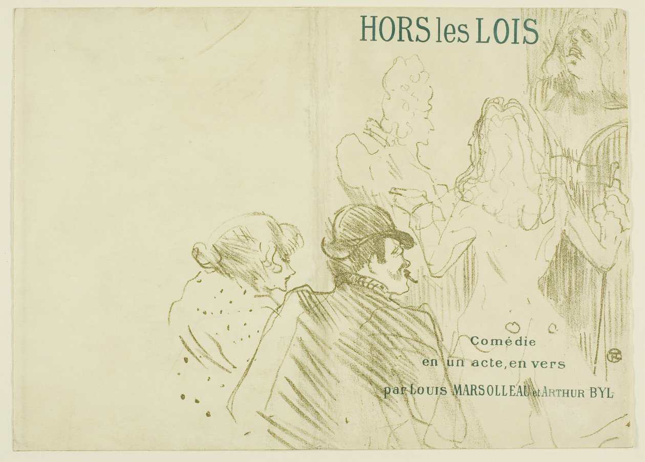 Homage to Molière by Henri de Toulouse Lautrec