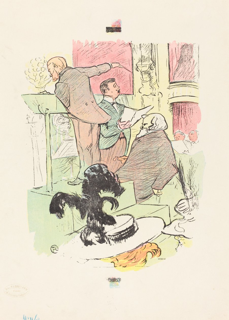 The Great Concerts of the Opera by Henri de Toulouse Lautrec