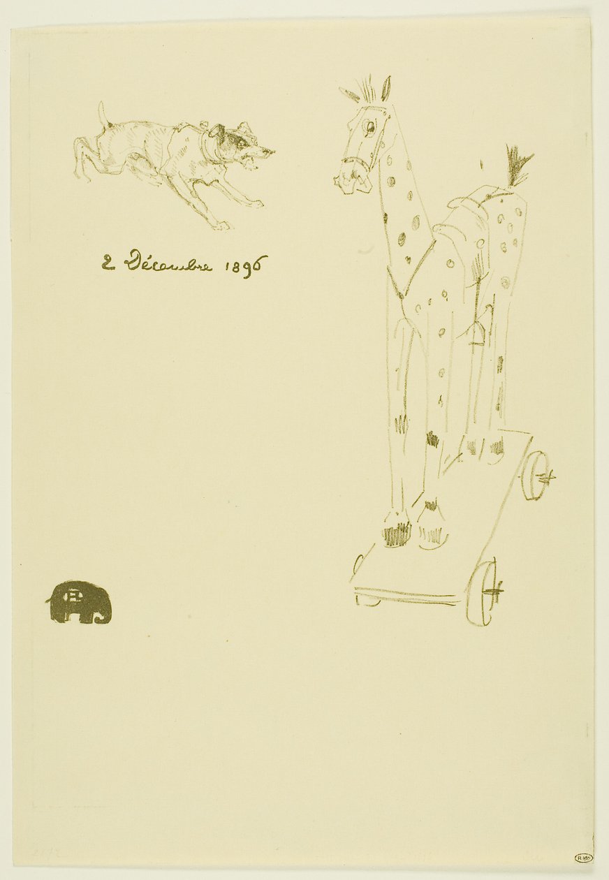 Sylvain Menu by Henri de Toulouse Lautrec