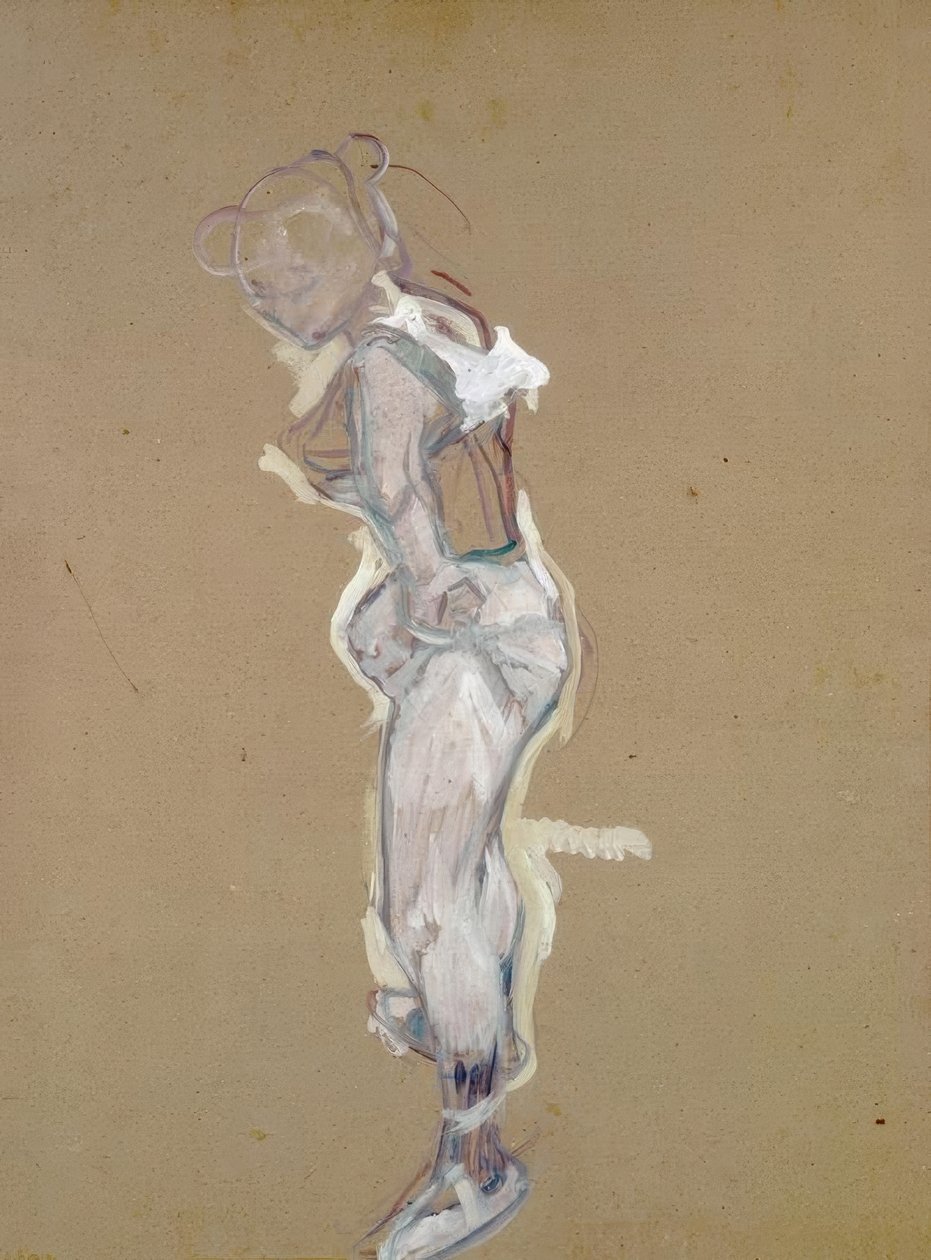 Trapeze Artist by Henri de Toulouse Lautrec