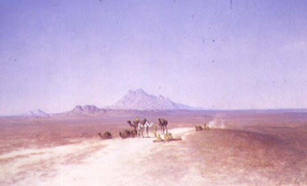 Desert Landscape by Henrik Ankarcrona