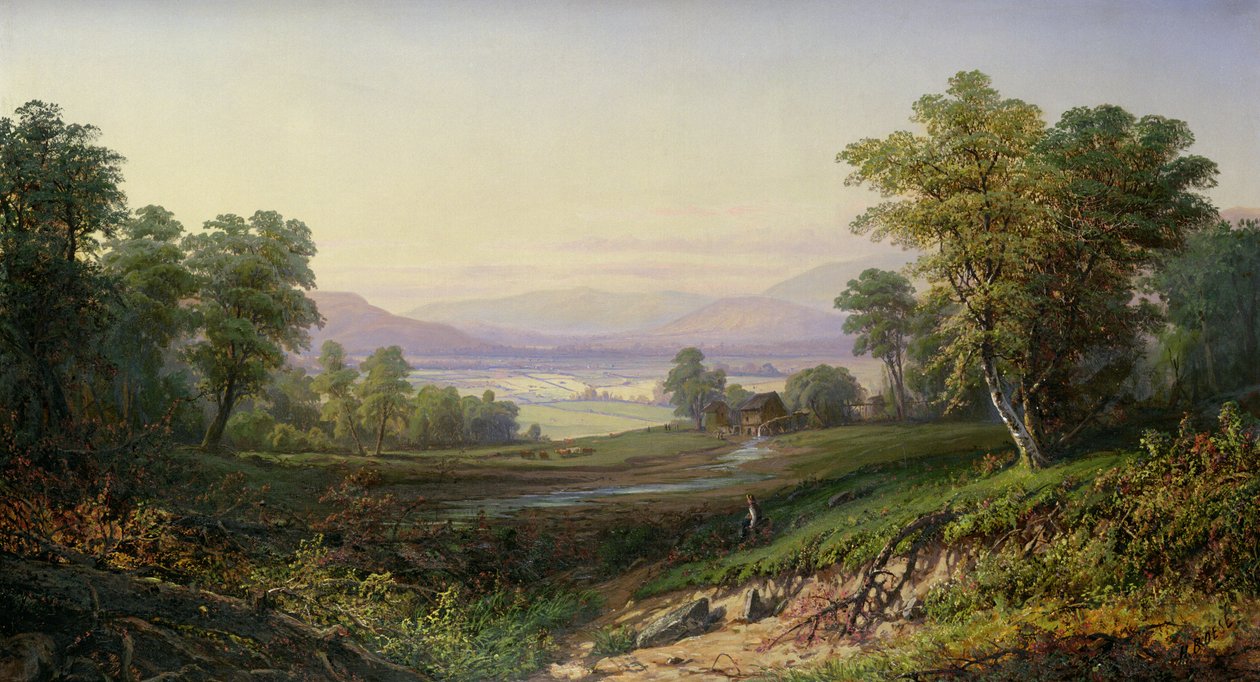 Scene near the Cherry Valley Mountains by Henry Boese