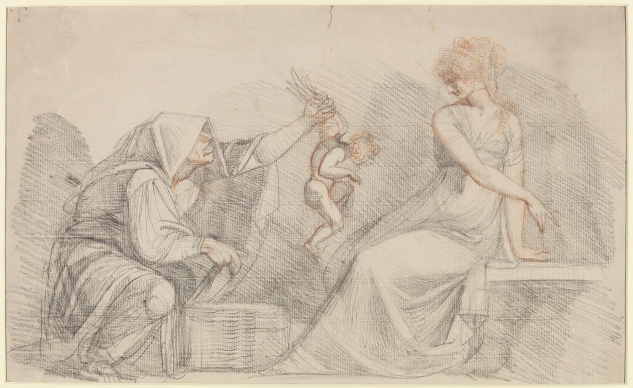 Selling of Cupids by Johann Heinrich Füssli