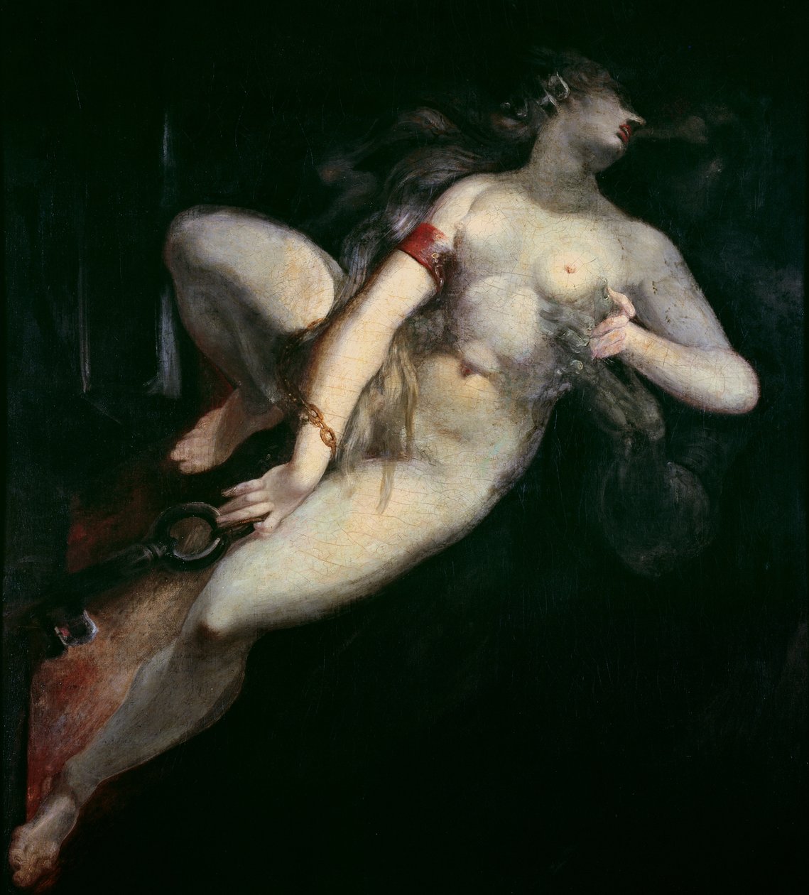 Sin Pursued by Death by Johann Heinrich Füssli