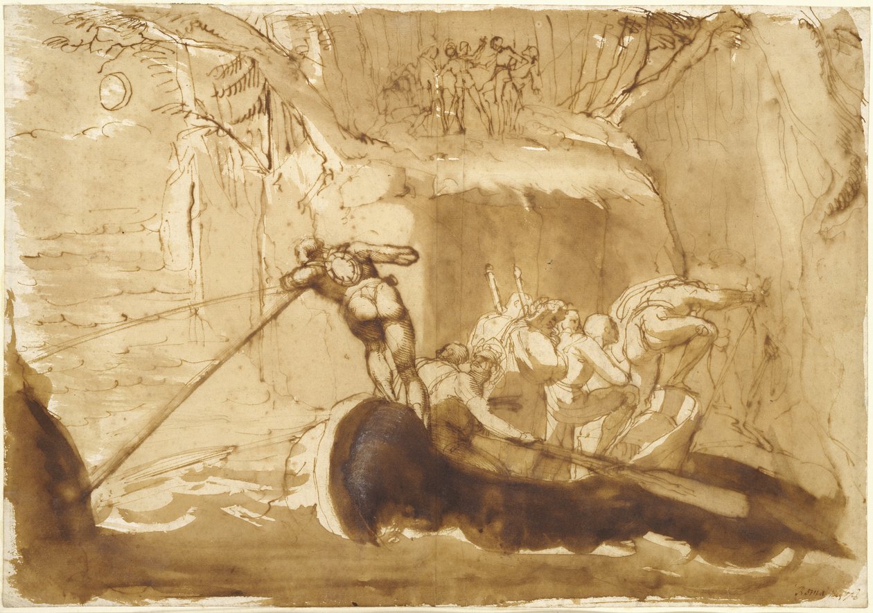 The Confederates Arriving at the Rutli by Johann Heinrich Füssli