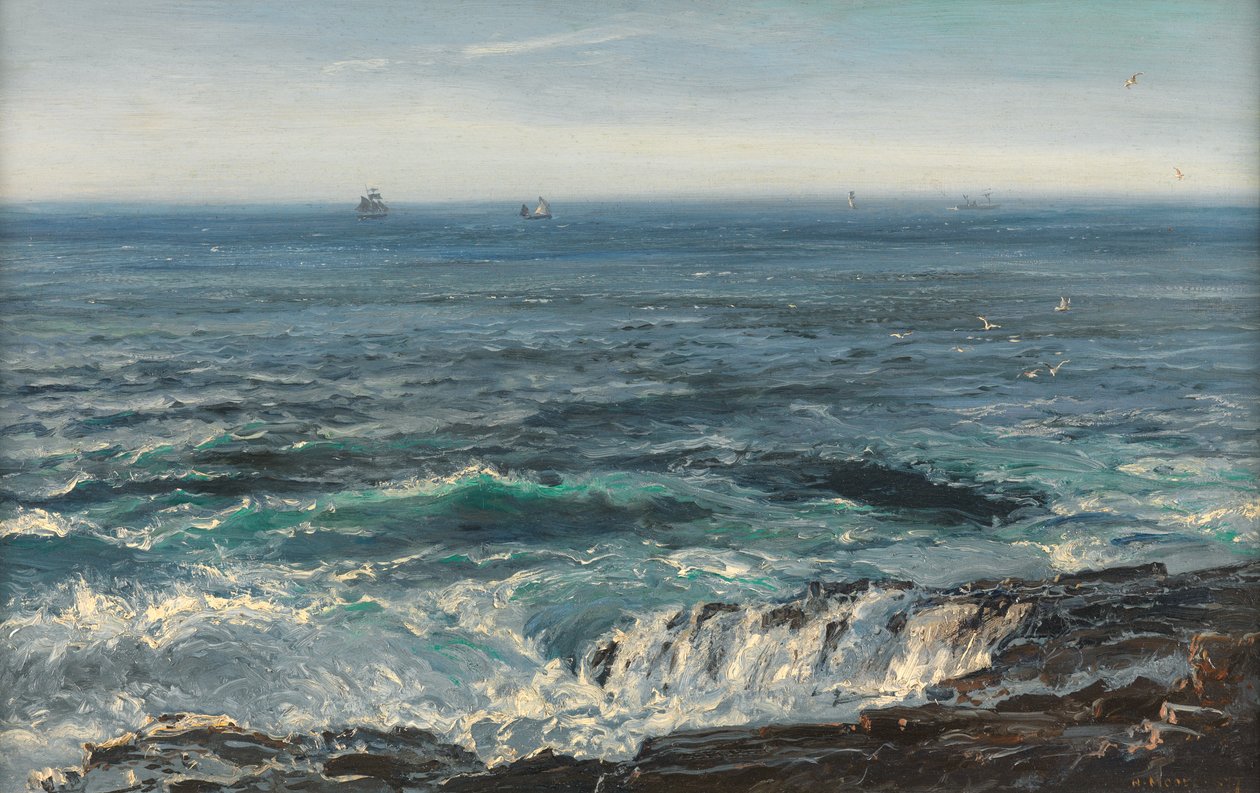 Seascape by Henry Moore