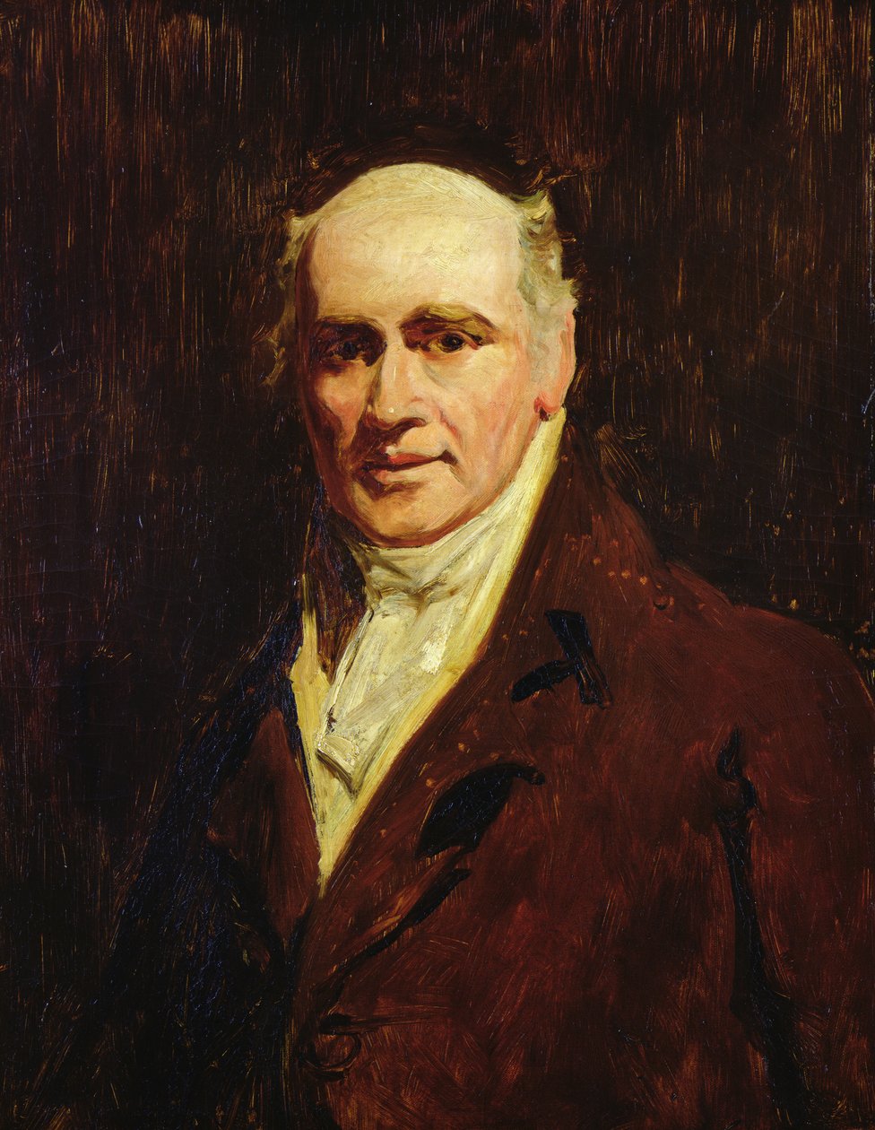 Portrait of an elderly man by Henry Raeburn