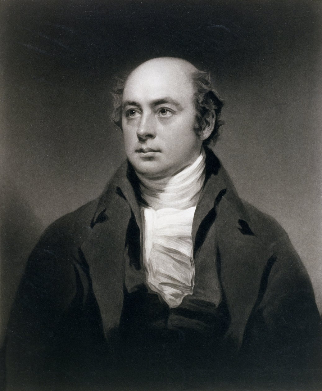 Sir Francis Leggatt Chantrey engraved by C. Turner, 1843 by Henry Raeburn