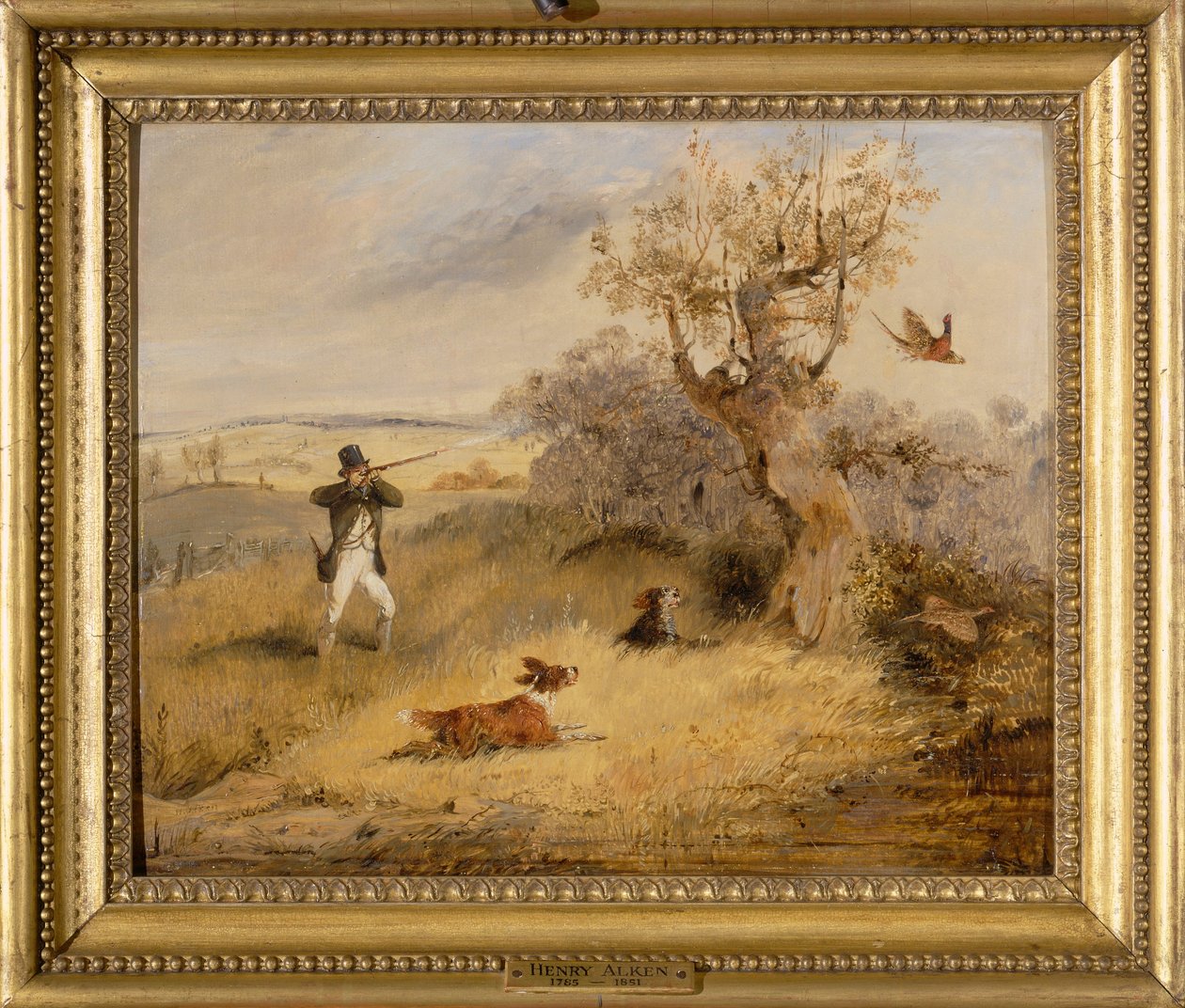 Pheasant Shooting by Henry Thomas Alken