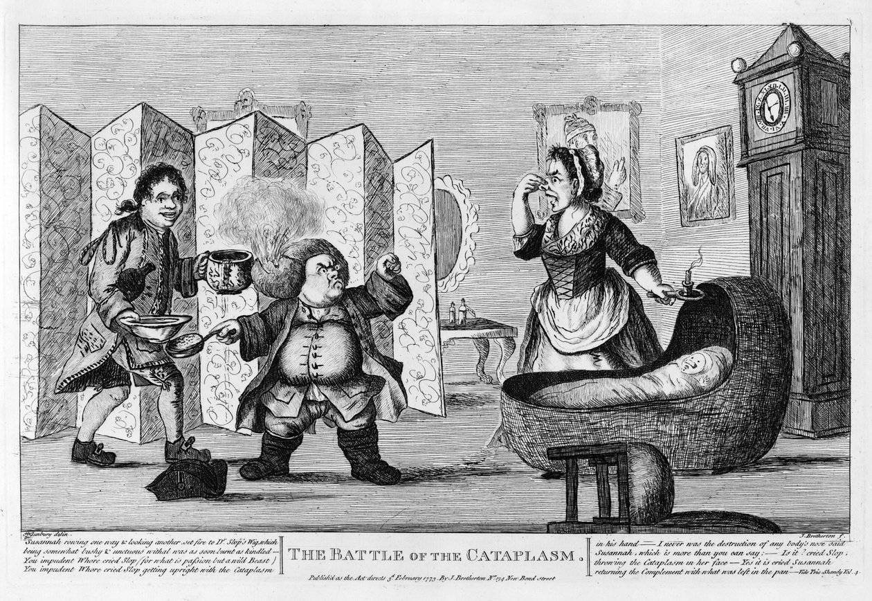 The Battle of the Cataplasm by Henry William Bunbury