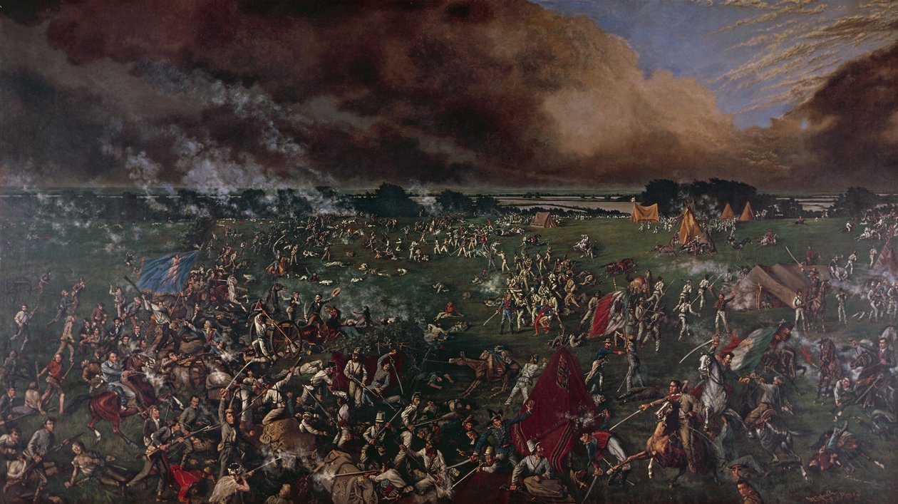 The Battle of San Jacinto 1836 by Henry Arthur McArdle