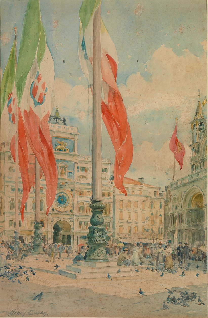 Piazza San Marco by Henry Bacon