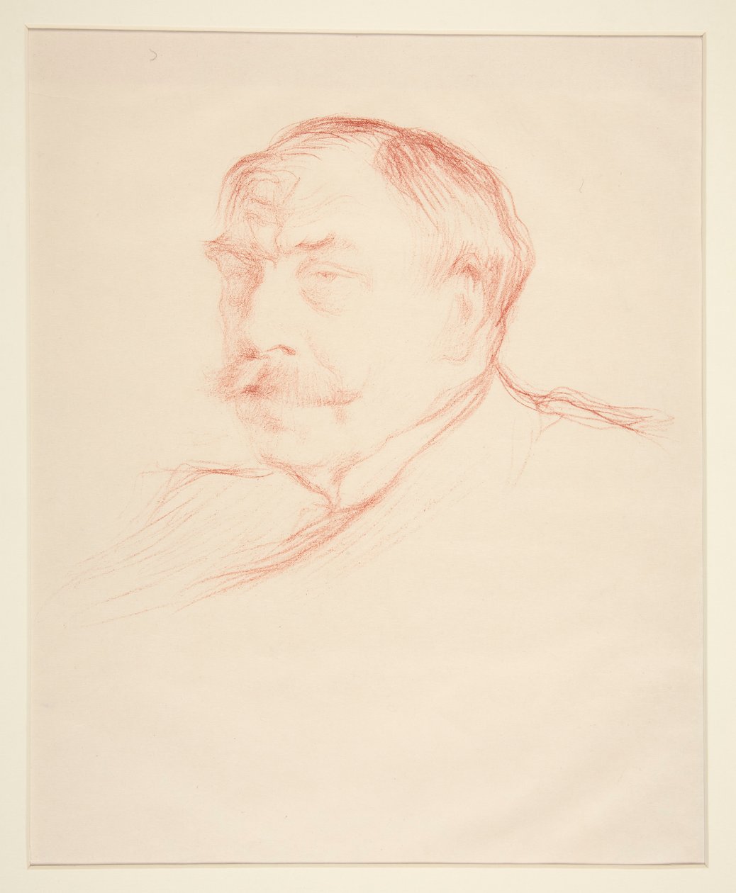 Portrait of Mirbeau by Henry Bataille