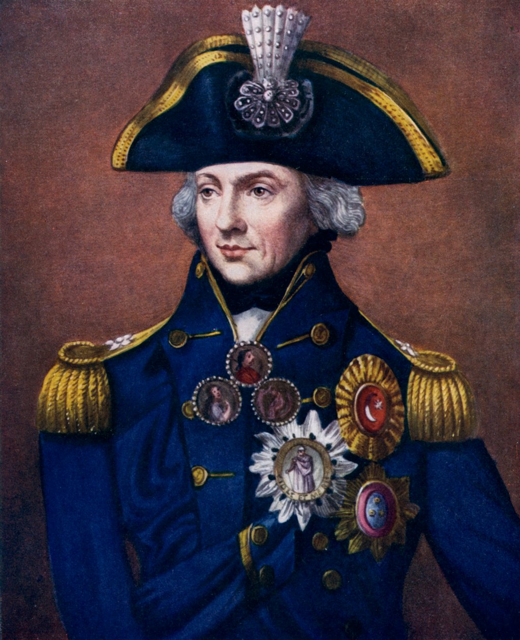 Admiral Sir Horatio Nelson by Henry Bone